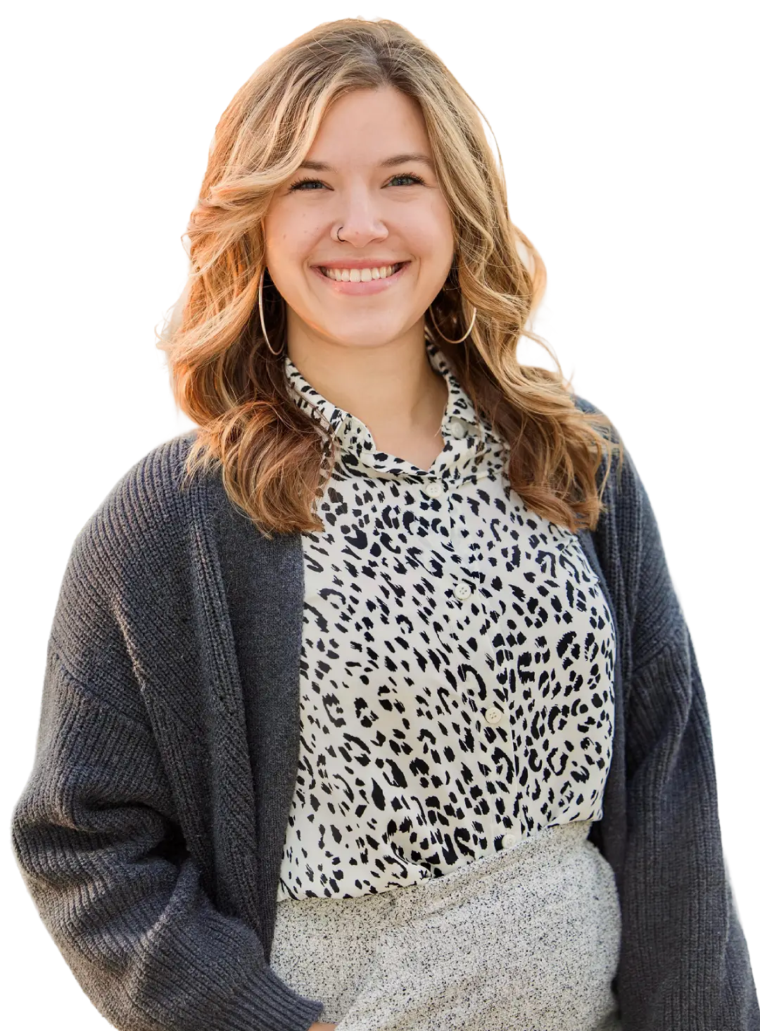 Realtor closing a deal at a table with clients